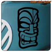 Pegatina TIKI. Comprar pegatinas.