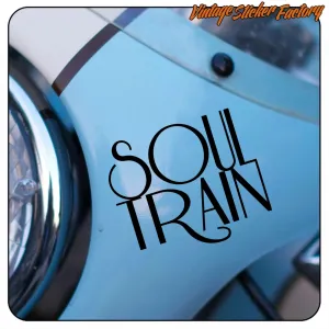 AUTOCOLLANT SOUL TRAIN. ACHETEZ DES AUTOCOLLANTS EN VINYLE.