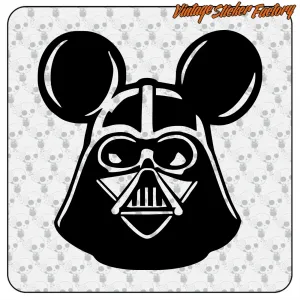 DARTH VADER MICKEY MOUSE AUFKLEBER. KAUFEN SIE VINYLAUFKLEBER.