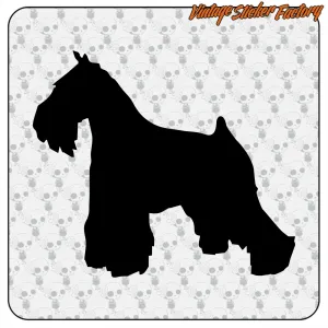SCHNAUZER AUFKLEBER. KAUFEN SIE VINYLAUFKLEBER.
