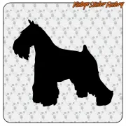 SCHNAUZER AUFKLEBER. KAUFEN SIE VINYLAUFKLEBER.