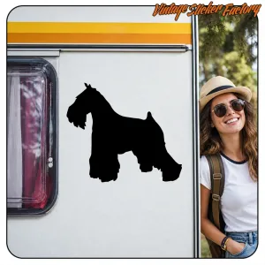 Pegatina SCHNAUZER. Comprar pegatinas.