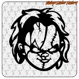 Pegatina Chucky de vinilo | Vintage Sticker Factory