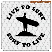 Pegatina SURF. Comprar pegatinas.