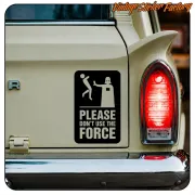 AUTOCOLLANT DON UTILISE LA FORCE. ACHETEZ DES AUTOCOLLANTS EN VINYLE.