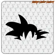 Pegatina PELO GOKU. Comprar pegatinas.