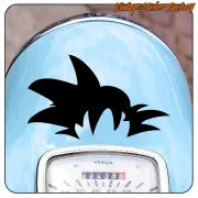 GOKU -HAARE AUFKLEBER. KAUFEN SIE VINYLAUFKLEBER.