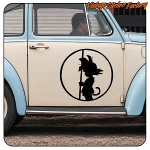AUTOCOLLANT GOKU -1. ACHETEZ DES AUTOCOLLANTS EN VINYLE.
