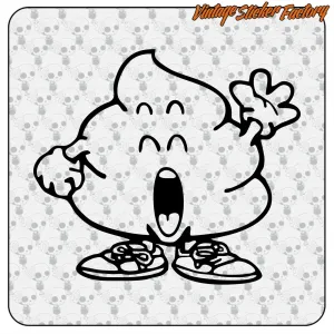 Pegatina Caca de Arale | Vinilo Dr. Slump