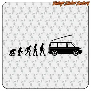 Pegatina EVOLUCION T4. Comprar pegatinas.