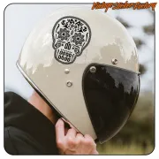 AUTOCOLLANT CRÂNE MEXICAIN -2. ACHETEZ DES AUTOCOLLANTS EN VINYLE.