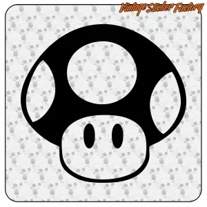 Pegatina Seta Super Mario. Comprar pegatinas.