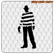 FREDDY KRUEGER STICKER. BUY VINYL STICKERS.