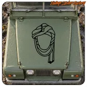 ALTES DAKAR -LOGO AUFKLEBER. KAUFEN SIE VINYLAUFKLEBER.