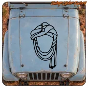 Pegatina Logo Dakar Antiguo. Comprar pegatinas.
