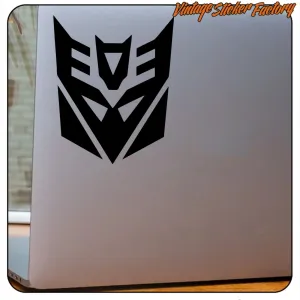 AUTOCOLLANT DECEPTICON - TRANSFORMERS. ACHETEZ DES AUTOCOLLANTS EN VINYLE.