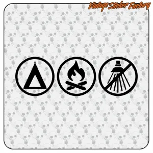 CAMPER LIFE STICKER. BUY VINYL STICKERS.