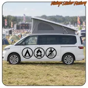 WOHNMOBILLEBEN AUFKLEBER. KAUFEN SIE VINYLAUFKLEBER.