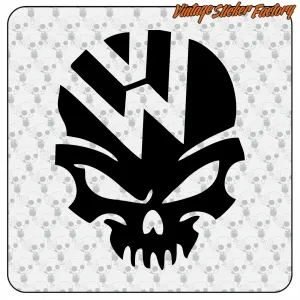 VW SKULL STICKER. BUY VINYL STICKERS.