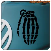 Autocollant Grenade Tattoo Custom Culture