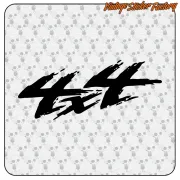 Decorative 4x4 sticker for vehicles and accessories