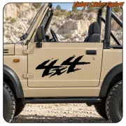 Dekorativer 4x4-Aufkleber für Fahrzeuge und Zubehör