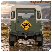 LAND ROVER -1 AUFKLEBER. KAUFEN SIE VINYLAUFKLEBER.