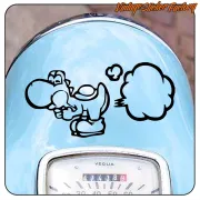 YOSHI AUFKLEBER. KAUFEN SIE VINYLAUFKLEBER.