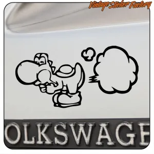 YOSHI STICKER. BUY VINYL STICKERS.