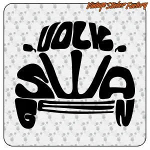 VOLKSWAGEN -2 STICKER. BUY VINYL STICKERS.