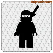 Pegatina Ninja Lego. Comprar pegatinas.