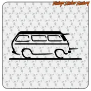 AUTOCOLLANT VOLKSWAGEN T3 WESTFALIA. ACHETEZ DES AUTOCOLLANTS EN VINYLE.