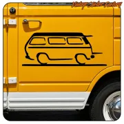 AUTOCOLLANT VOLKSWAGEN T3 WESTFALIA. ACHETEZ DES AUTOCOLLANTS EN VINYLE.