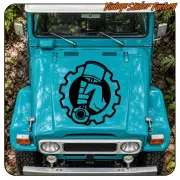 Kolben-Aufkleber Custom Culture | Tattoo-Vinyl