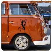 Bull Terrier Vinyl Sticker | Vintage Sticker Factory