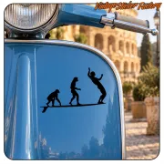 Pegatina Longboard Evo. Comprar pegatinas.