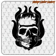 Pegatina Calavera Frankenstein. Comprar pegatinas.