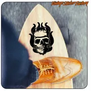 FRANKENSTEIN SCHÄDEL AUFKLEBER. KAUFEN SIE VINYLAUFKLEBER.