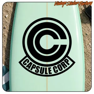 AUTOCOLLANT CAPSULE CORP. ACHETEZ DES AUTOCOLLANTS EN VINYLE.