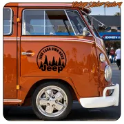 AUTOCOLLANT TROUVEZ VOTRE PROPRE ROUTE - JEEP. ACHETEZ DES AUTOCOLLANTS EN VINYLE.