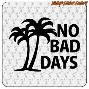 “No Bad Days” Surf Sticker | Decorative Vinyl