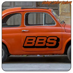 AUTOCOLLANT BBS. ACHETEZ DES AUTOCOLLANTS EN VINYLE.