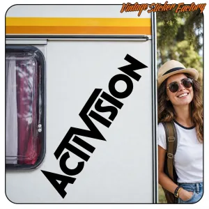 Activision Sticker for Retro Gaming Decor