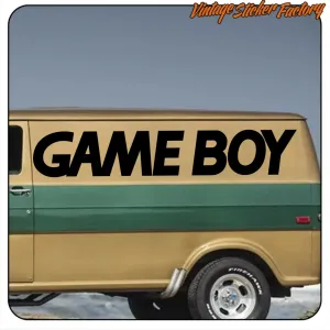GAME BOY AUFKLEBER. KAUFEN SIE VINYLAUFKLEBER.
