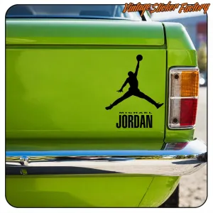 AUTOCOLLANT MICHAEL JORDAN. ACHETEZ DES AUTOCOLLANTS EN VINYLE.