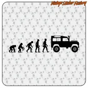 EVOLUTION LAND ROVER STICKER. BUY VINYL STICKERS.