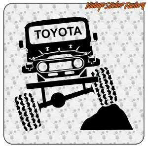 TOYOTA CRAWLER STICKER. BUY VINYL STICKERS.