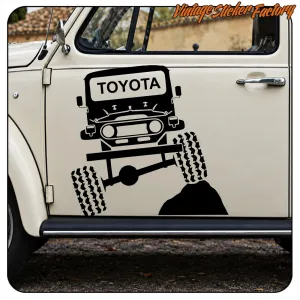TOYOTA CRAWLER AUFKLEBER. KAUFEN SIE VINYLAUFKLEBER.