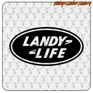 AUTOCOLLANT LANDY LIFE. ACHETEZ DES AUTOCOLLANTS EN VINYLE.