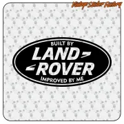 Pegatina Land Rover Improved By Me